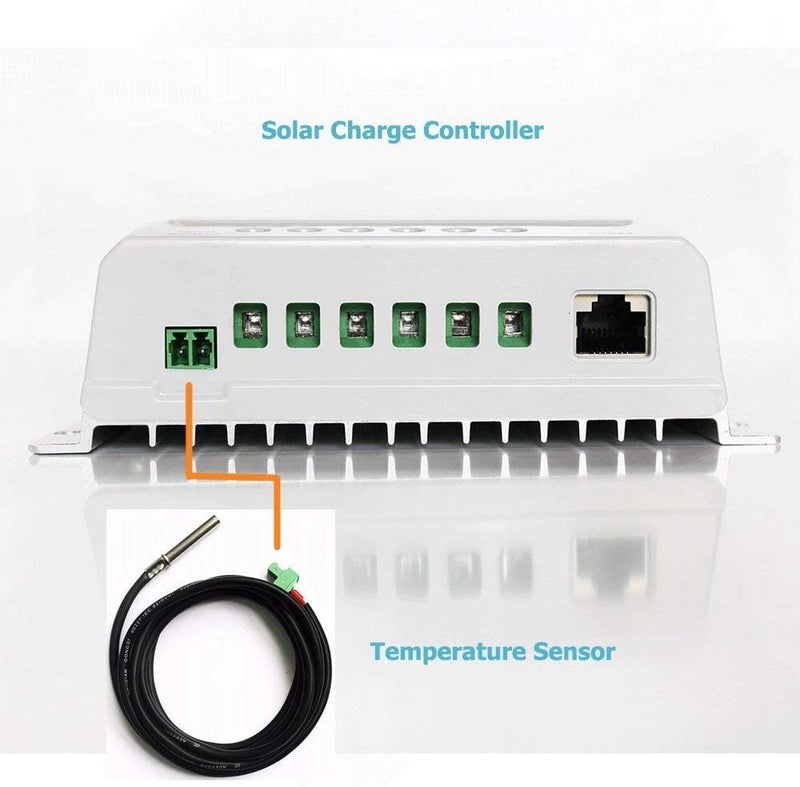 EPEVER Temperature Sensor Cable Fit for MPPT Solar Charge Controller with 3.81/2P Connector (RTS300R47K3.81A) - Image 2